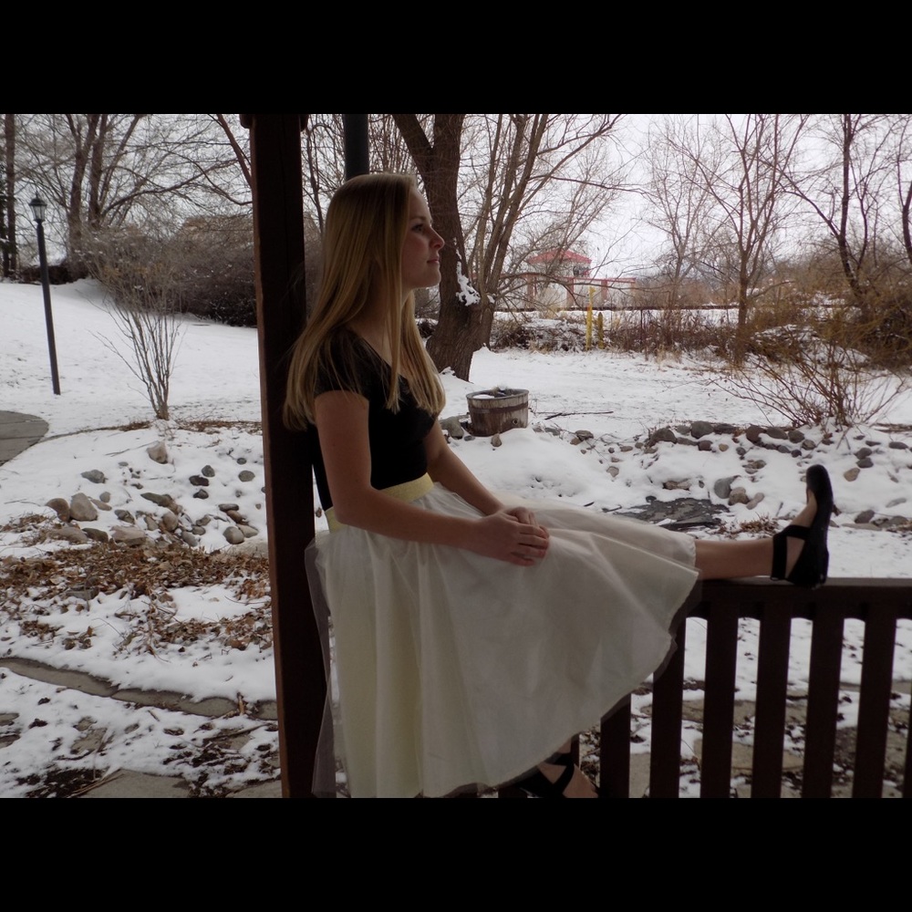 Hand made tulle skirt